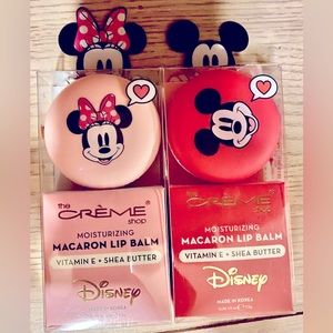 Disney Macaron Lip Balm bundle of 2